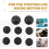 Ergonomic Micro- Tactile Clicky Hair Trigger Kit+Joystick Cap for PS5 Controller BDM-030/040/050 12 Key Click B 3