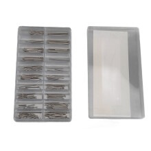 Pasador ranurado para reloj 300 piezas acero inoxidable 8-27mm
