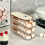 Automatic Rolling Large Capacity Egg Storage Refrigerator Storage Box Egg Fresh-Keeping Rack Household Kitchen Tools A 3
