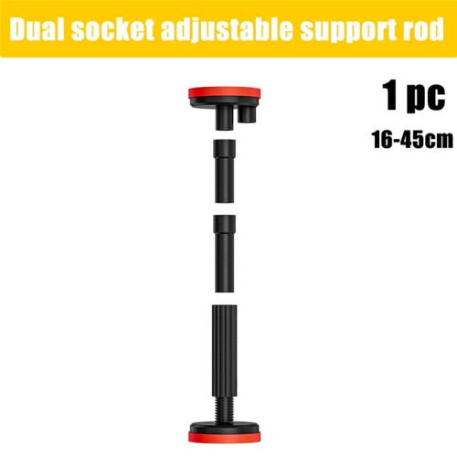 1PCS Adjustable Bed Frame Anti-Shake Tool, Headboard Stoppers,Load Bearing Adjustment Support Rod, Easy to Install 2