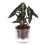Vaso Autoirrigável de 4 Polegadas, Vaso para Violeta Africana, Vaso de Vidro com Fundo Irrigável para Plantas de Interior e Propagação 2