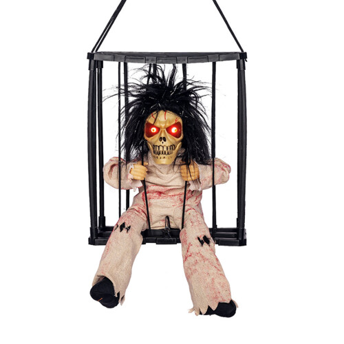 Skull Cage Prisoner Motion Sensor Prop