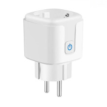Matter WiFi Socket 16A Wifi Plug met Stroombewaking APP Afstandsbediening Werkt met Alexa EU Plug