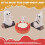 Campfire Gathering 3D Small  Campfire Nightlight Cute Funny Spooky Halloween Party Decorations A 2
