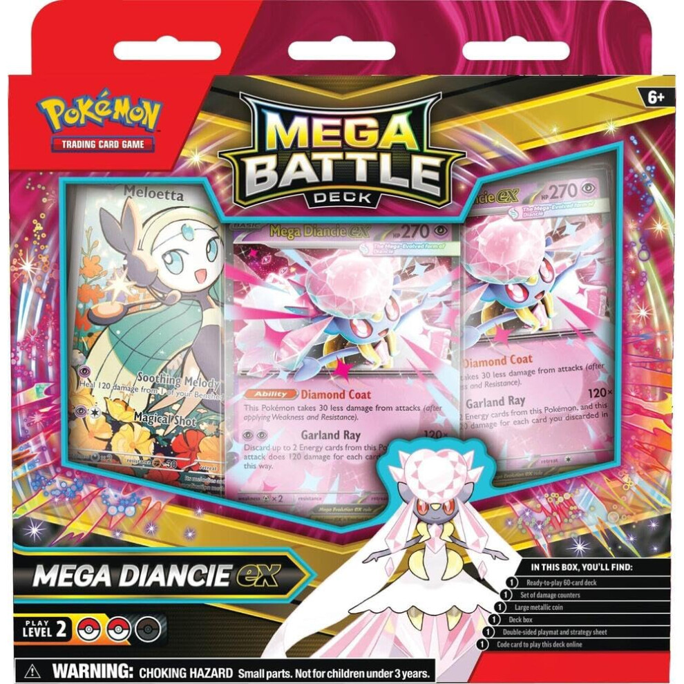 Pokémon Pokemon Trading Card Game Mega Battle Deck (Mega Diancie Ex)