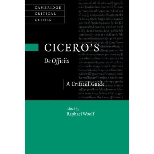 Ciceros De Officiis Paperback Book