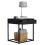 Metal bedside table side table Flokas S 1