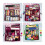 Glitter  &  Tool Storage Box,3-Layer Stackable Carry Tackle Box Sewing Box Organizer for Art 1