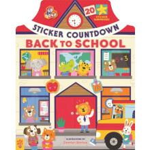Sticker Countdown Back to School by Odd Dot Hardcover Book