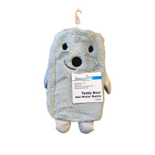 Blue Canyon 1L Teddy Bear Hot Water Bottle Grey