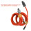120W 6A Super Fast Charge Type-C Liquid Silicone Cable Quick USB Cable for  Phone Pixel Bold Data ,Orange 1.5M 6
