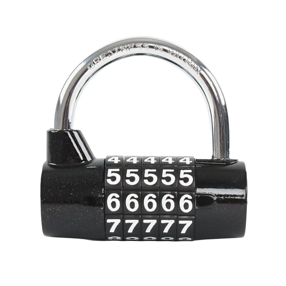5 Digit Number Combination Travel Password Lock Combination Padlock Zinc Alloy Coded Lock Security Safely Code 4712462266554