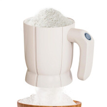 Tazza Elettrica per Farina - A Batteria per Una Facile Cottura, Utensile da Cucina Portatile per Pane, Farina per Dolci e Altro Ancora