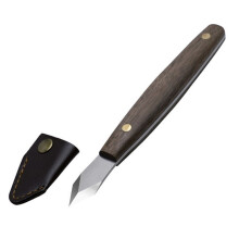 Handmade Carving Knife Chrome Vanadium Steel Double Edged Carving Knife DIY Carving Tool for Marking and Carving
