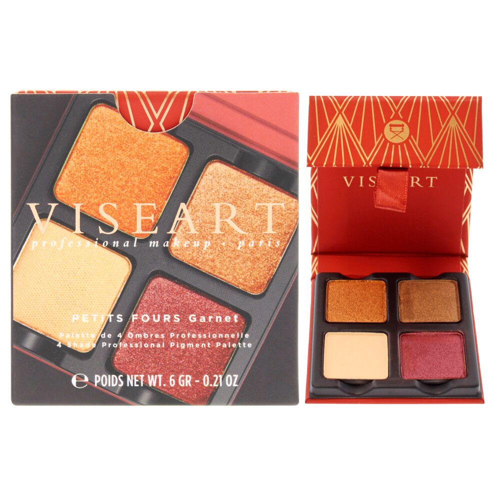 Viseart Paris Petits Fours Eyeshadow Palette Garnet 0.21 Oz