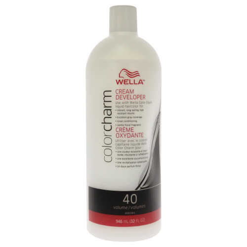 Wella Color Charm 40 Volume Creme Developer Wella Unisex - 32 oz Lightener