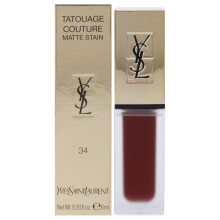 Yves Saint Laurent Tatouage Couture Lip Stain 34 Crimson Rivals 0.2 oz