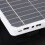 Gorra con panel solar de 20 W 18,3x16,6 cm 5V USB-C PD USB 9