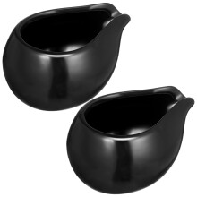 2Pcs Ceramic Milk Jugs Household Milk Cups Small Coffee Mugs Honey Cups
