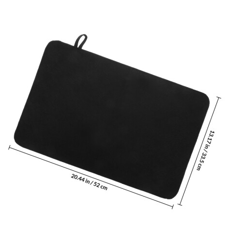 Thickened Felt Sauna Cushion Pad Spa Heat Insulation Mat -Black 1