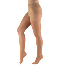 Truform Kousen met Steun, 8-15 mmHg, Dames Shaping Panty, 20 Denier, Beige, Queen