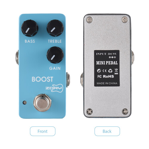 ZORY 2-Band Boost, bleu clair, 9.5x4.2x3 cm, 1