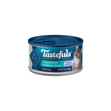 Blue Buffalo Tastefuls Naturlijke Tonijn Nat Kattenvoer Morsels, 3-oz Blikken (24 Stuks)