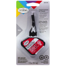 Testors 281216 Vloeibare Lijm voor Plastic, 1 Fl Oz