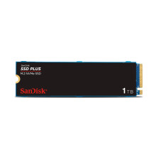 SanDisk 1TB SSD Plus M.2 NVMe SSD - PCIE Gen 3.0, Up to 3,200 MB/s - Internal Solid State Drive - SDSSDA3N-1T00-G26