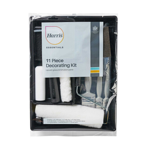 Harris Harris Essentials Paint Roller & Tray Set (Pack of 11) 1