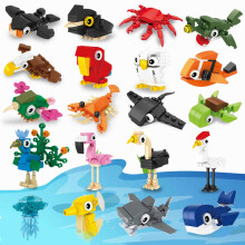 HIGH GODO 20Pack Favors pour Enfants, 613PCS Animaux Mignons à Construire pour Sacs de Fête, Cadeaux d'Easter