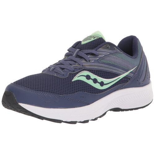 Saucony Dames Cohesion 15 Hardloopschoen, Cobalt/Mint, 9 Medium