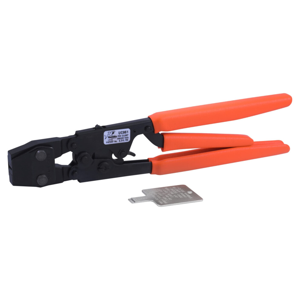 Sharkbite Pex Clamp Tool, 3-Handle Tool With Orange Handle, Plumbing Fittings, Pex, Pe-Rt, Uc961 697285606807
