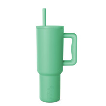 Simple Modern 40 oz Tasse avec Poignée et Couvercle à Paille | Bouteille Isolée en Acier Inoxydable | Cadeaux pour Femmes M