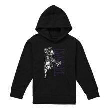 (12-13 Years, Black) Black Panther Childrens/Kids Outline Pull Over Hoodie