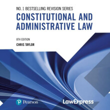 Law Express Constitutional and Administrative Law by Chris Taylor Pape