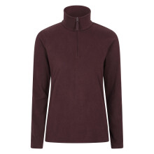(S, Brown) Mountain Warehouse Womens/Ladies Camber II Fleece Top