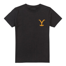 (XXL, Black) Yellowstone Unisex Adult Symbol T-Shirt