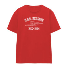 (XXL, Red) Star Trek Womens/Ladies Reliant Athletic T-Shirt