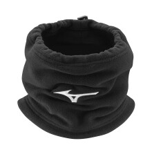 (One Size, Black) Mizuno Logo Lightweight Snood