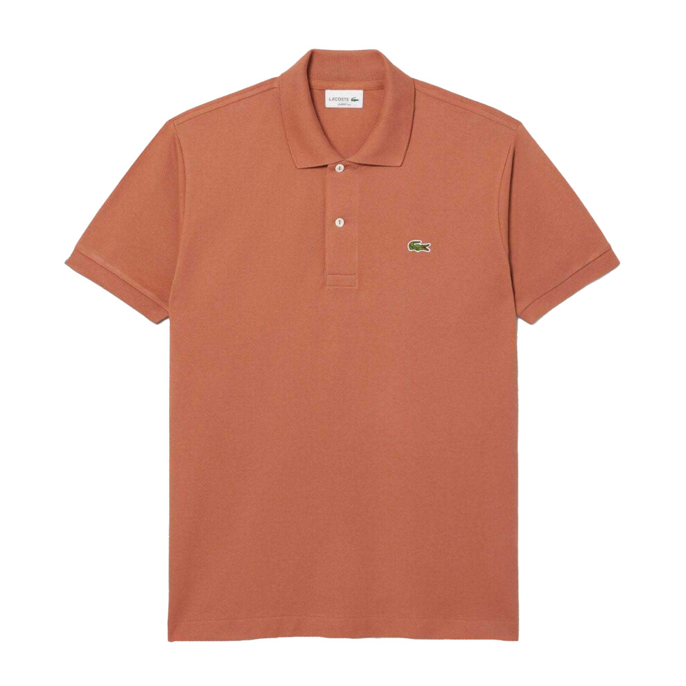 Lacoste Mens L.12.12 Original Pique Classic Polo Shirt Brown