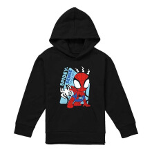 (7-8 Years, Black) Spidey And His Amazing Friends Childrens/Kids Spidey Senses Pull Over Hoodie