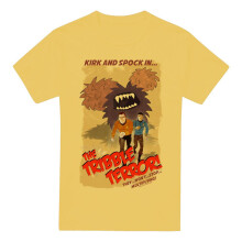 (XXL, Banana Yellow) Star Trek Mens Tribble Threat T-Shirt