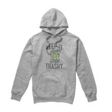 (M, Athletic Heather) Sesame Street Unisex Adult The In My Hood Heather Hoodie