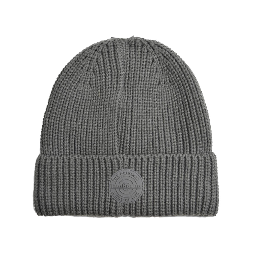 Lambretta (One Size, Charcoal) Logo Fleece Beanie