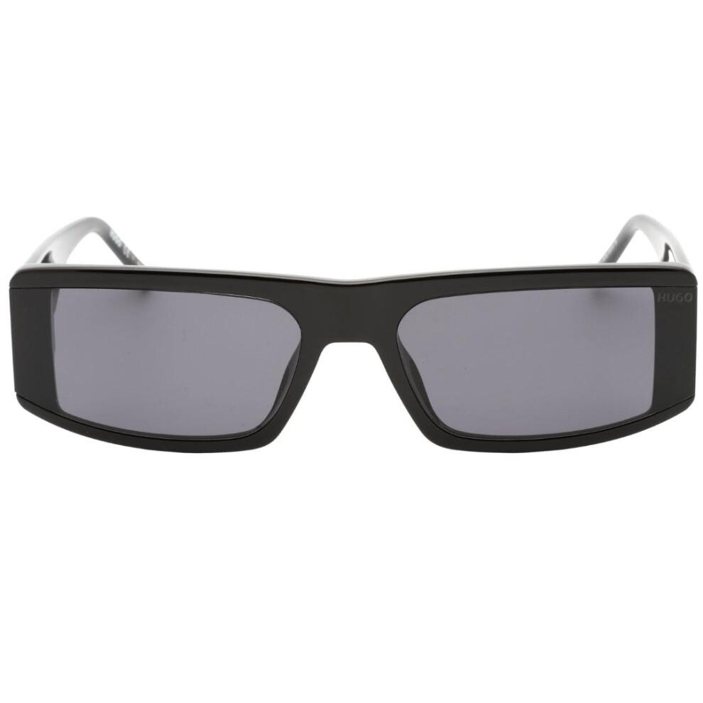Hugo Boss Mens Rectangular Sunglasses Grey