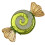 Large Lime Sweetie Decoration 1
