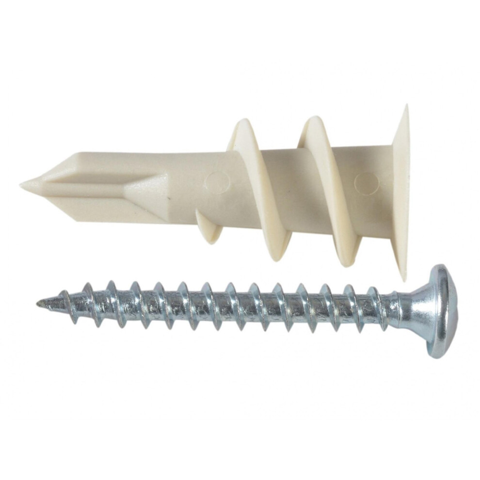 Forgefix Nylon Plasterboard Fixing 4.5 X 35Mm Forgepack 6