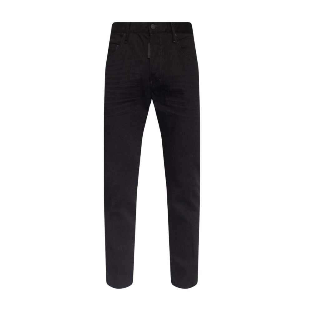 Dsquared2 Mens Denim Skater Jeans Black