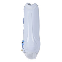 (M, White) Weatherbeeta Tough Tec Hardshell Horse Dressage Boots